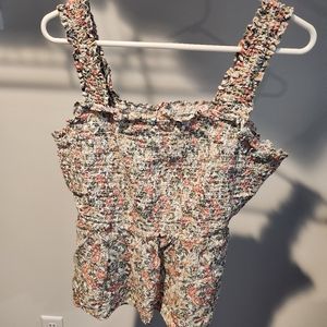 Old Navy smocked blouse